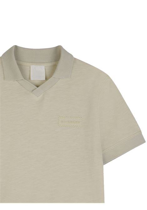 Polo con logo GIVENCHY KIDS | H31126192